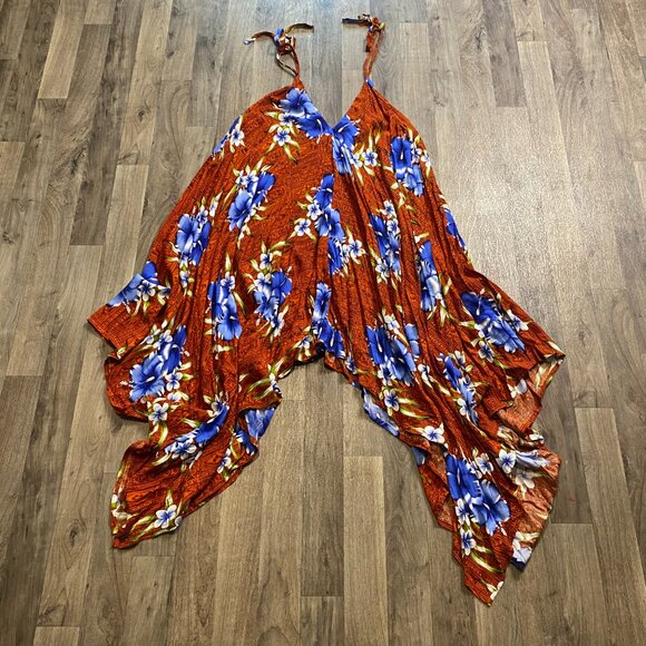 Aloha Fashion Hawaiian Fashion Swim Cover Tropical One Size Dress - Picture 4 of 6